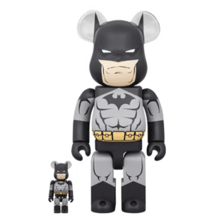 BEARBRICK 100% 400% BATMAN HUSH BATMAN BLACK VERSION