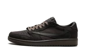 JORDAN 1 LOW TRAVIS SCOTT VELVET BROWN