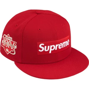 SUPREME NEW ERA BOX LOGO HAT RED