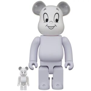 BEARBRICK 100% 400% CASPER