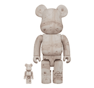 BEARBRICK 100% 400% LEONARDO DA VINCI VITRUVIAN MAN