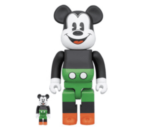 BEARBRICK 100% 400% MICKEY MOUSE 1930S POSTER