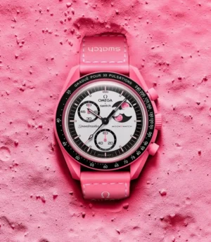SWATCH X OMEGA MOONSWATCH MISSION TO MOONPHASE PINK