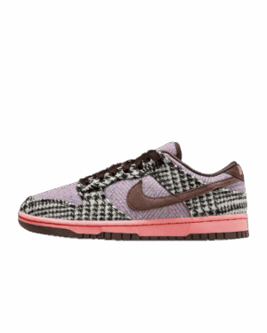 DUNK LOW HARRIS TWEED PURPLE PINK