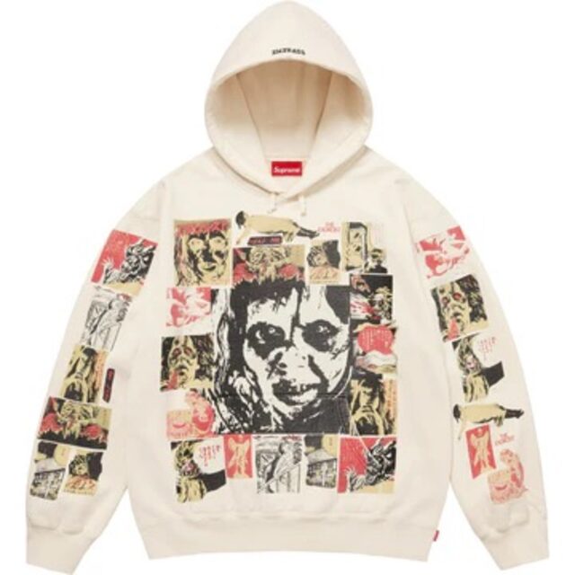 SUPREME HOODIE THE EXORCIST WHITE