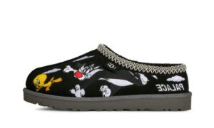 TASMAN SLIPPER PALACE LOONEY TUNES BLACK