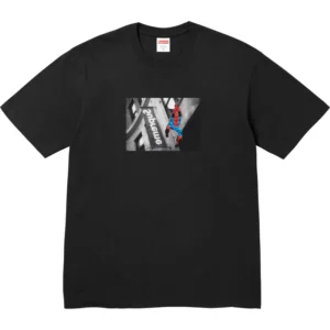 SUPREME SPIDER-MAN TEE BLACK