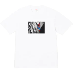 SUPREME SPIDER-MAN TEE WHITE