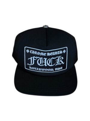 CHROME HEARTS TRUCKER HAT 'F**K' HOLLYWOOD
