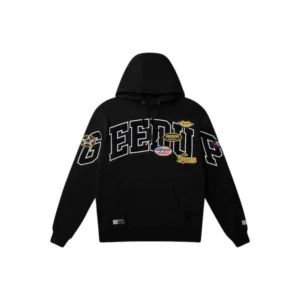 GEEDUP TEAM LOGO VANSON HOODIE BLACK