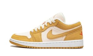 JORDAN 1 LOW TWINE ORANGE QUARTZ CORDUROY