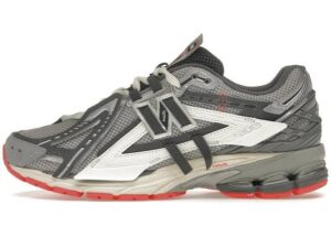 NEW BALANCE 1906A GREY RAINCLOUD DRIFT RED